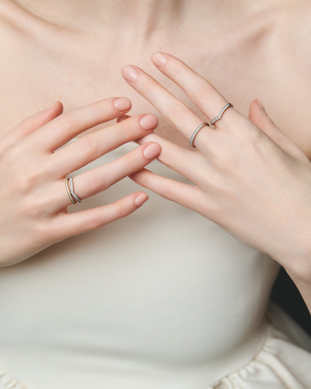 Half Eternity Ring 02 9号 Half Eternity Ring 02 - SHIHARA